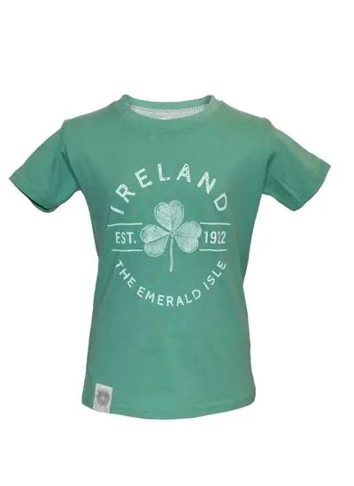 Kids Ireland Est. 1922 Shamrock T-Shirt